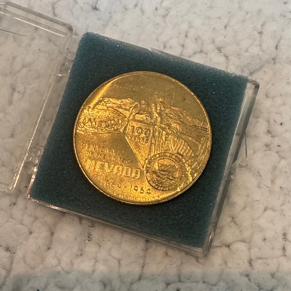 1864-1964 Nevada Centennial Commemorative Token